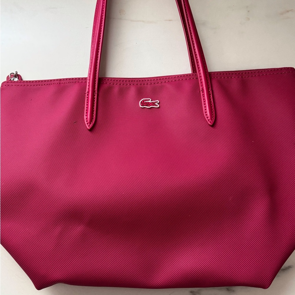 Lacoste Women's Fuchsia Tote Bag